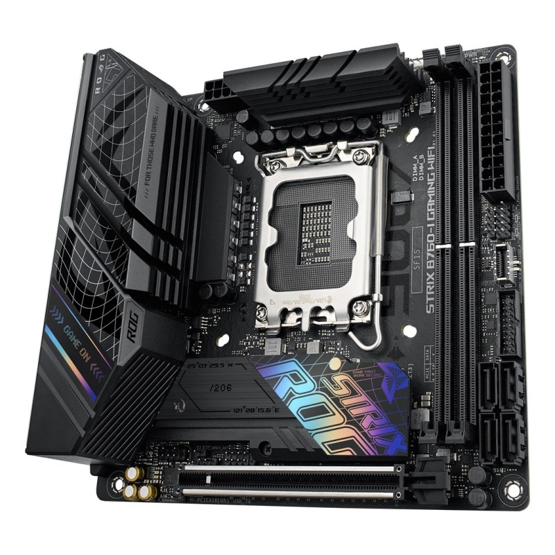 ASUS ROG STRIX B760-I GAMING WIFI Intel B760 LGA 1700 mini ITX ASUS ROG STRIX B760-I GAMING WIFI Intel B760 LGA 1700 mini ITX