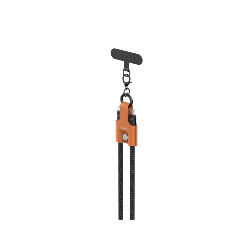 Havit CB6344 - charging cable, 1.2m (black/grey/brown) Havit CB6344 - charging cable, 1.2m (black/grey/brown)