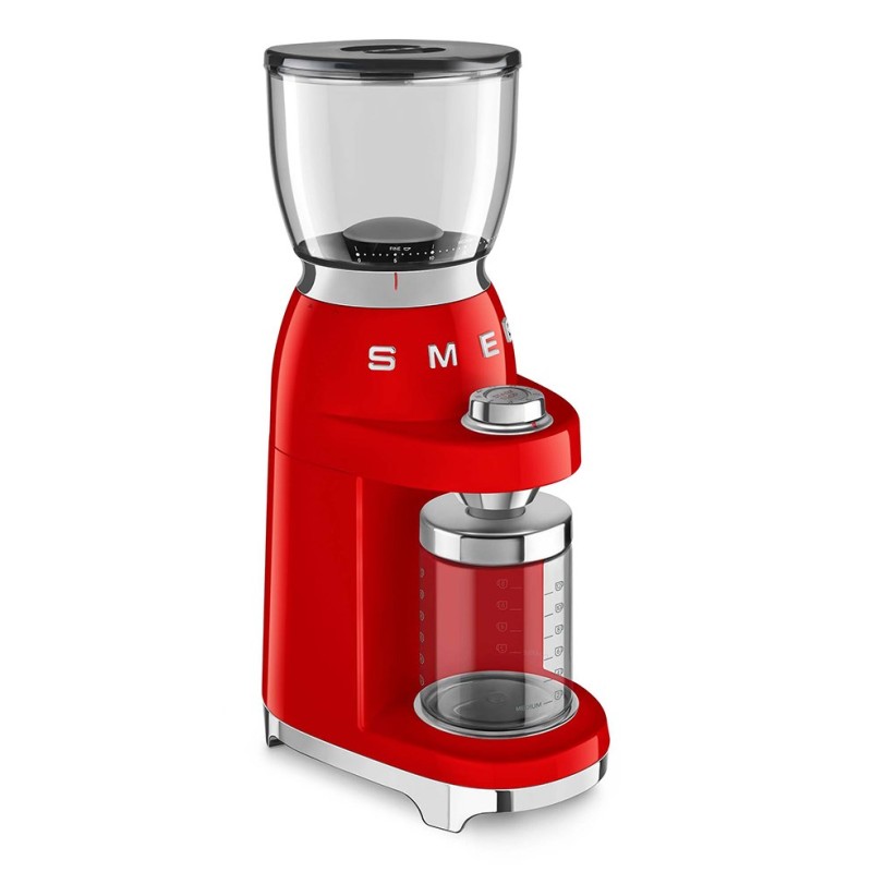 Smeg 50's Style Coffee Grinder CGF11RDEU Red Smeg 50's Style Coffee Grinder CGF11RDEU Red