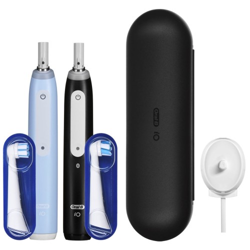 Braun Oral-B iO 3 electric toothbrush set DUO BLACK & BLUE Braun Oral-B iO 3 electric toothbrush set DUO BLACK & BLUE