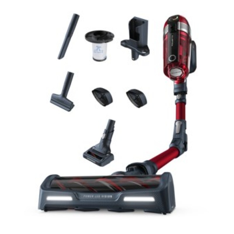 Tefal TY9879WO stick vacuum/electric broom Bagless 0.9 L Black, Red Tefal TY9879WO stick vacuum/electric broom Bagless 0.9 L Black, Red
