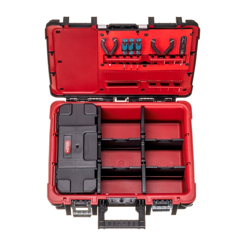 Keter 237003 equipment case Hard shell case Black, Red