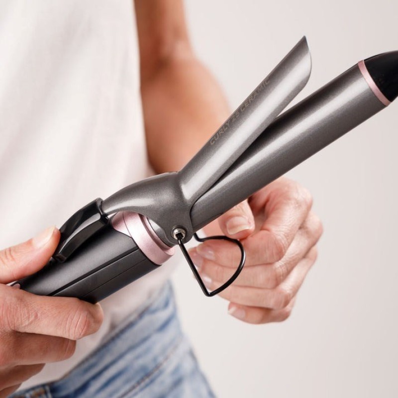 Taurus Ceramic curling iron 43 W Black, pink Taurus Ceramic curling iron 43 W Black, pink