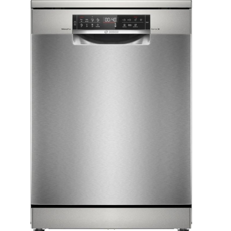 Bosch SMS6ECI10E freestanding dishwasher, 60 cm, brushed steel, class A