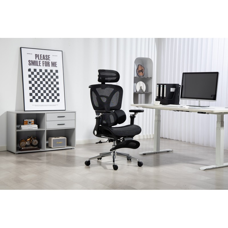 Activejet ergonomic office chair YK848 black Activejet ergonomic office chair YK848 black