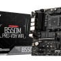 MSI B550M PRO-VDH WIFI motherboard AMD B550 Socket AM4 micro ATX
