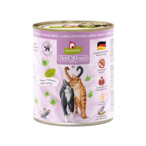 GRANATAPET DeliCATessen Salmon and turkey - wet cat food - 800g GRANATAPET DeliCATessen Salmon and turkey - wet cat food - 800g