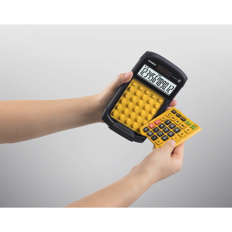 CASIO OFFICE CALCULATOR WATERPROOF WM-320MT-S, 12-digit display, removable keyboard. CASIO OFFICE CALCULATOR WATERPROOF WM-320MT-S, 12-digit display, removable keyboard.