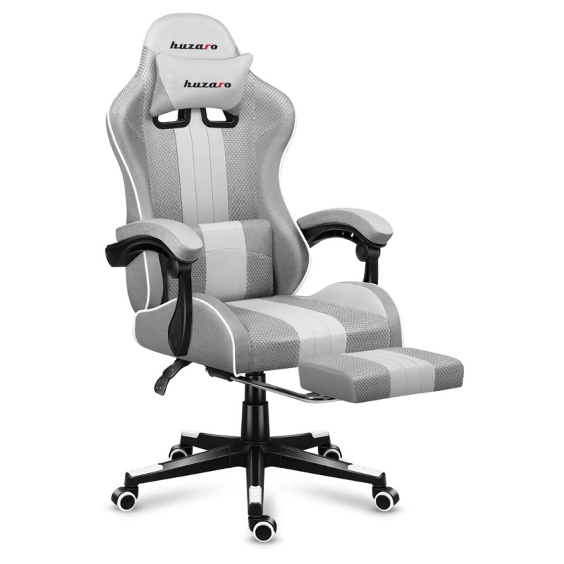 HUZARO FORCE 4.7 WHITE MESH GAMING CHAIR HUZARO FORCE 4.7 WHITE MESH GAMING CHAIR