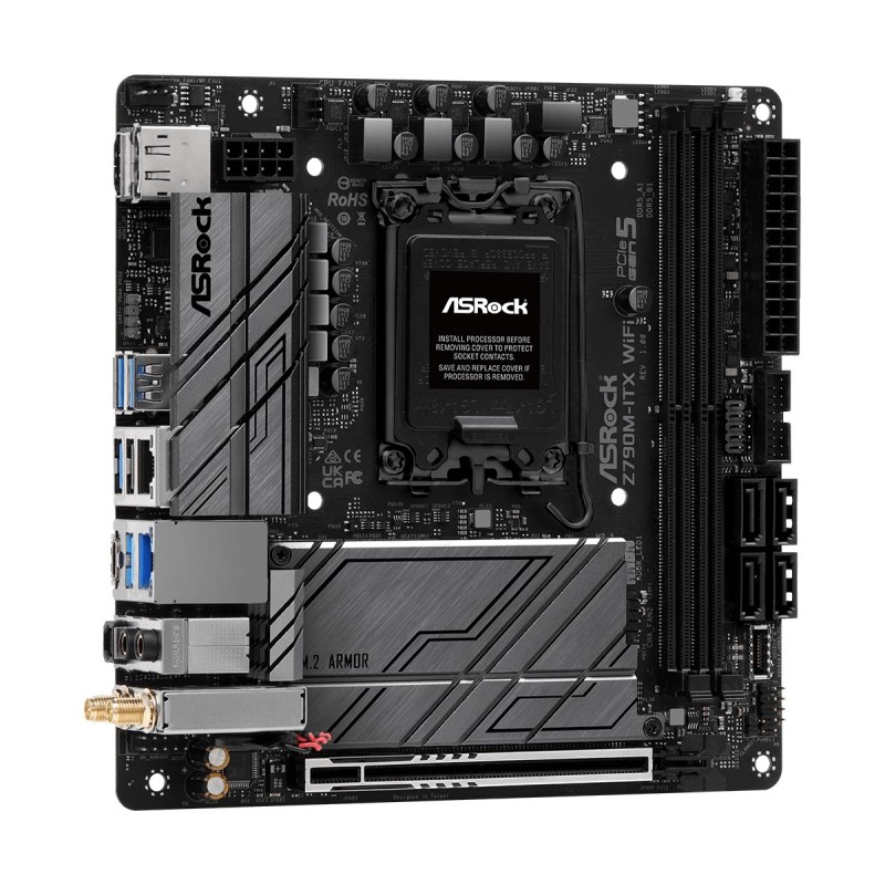Asrock Z790M-ITX WiFi Intel Z790 LGA 1700 mini ITX Asrock Z790M-ITX WiFi Intel Z790 LGA 1700 mini ITX