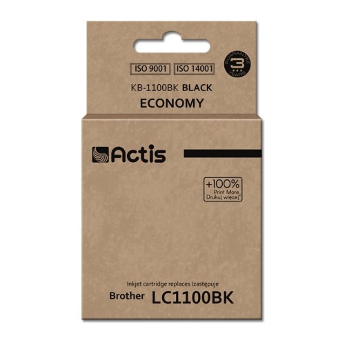 Actis KB-1100Bk Ink Cartridge (replacement for Brother LC1100BK/980BK; Standard; 28 ml; black) Actis KB-1100Bk Ink Cartridge (replacement for Brother LC1100BK/980BK; Standard; 28 ml; black)