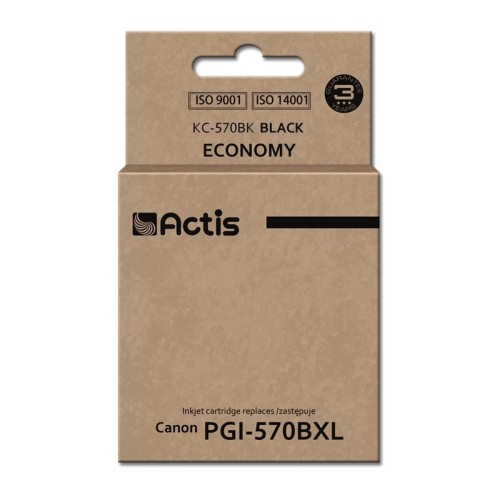 Actis KC-570Bk ink (replacement for Canon PGI-570Bk; Standard; 22 ml; black) Actis KC-570Bk ink (replacement for Canon PGI-570Bk; Standard; 22 ml; black)