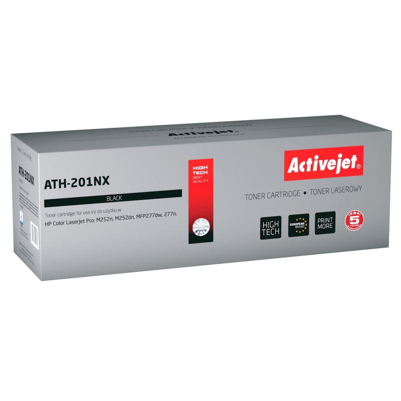 Activejet ATH-201NX toner (replacement for HP 201X CF400X; Supreme; 2800 pages; black)