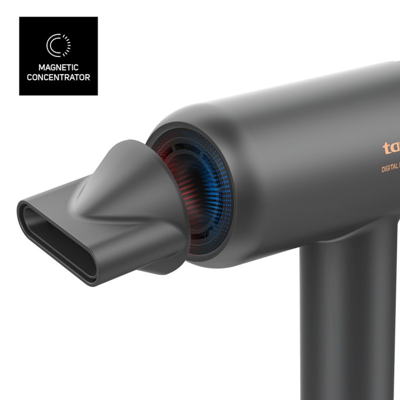 Taurus DIGITAL FORCE 2000 IONIC hair dryer 1800 W Black Taurus DIGITAL FORCE 2000 IONIC hair dryer 1800 W Black