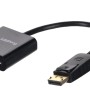 Lanberg AD-0007-BK video cable adapter 0.1 m DisplayPort DVI-D Black