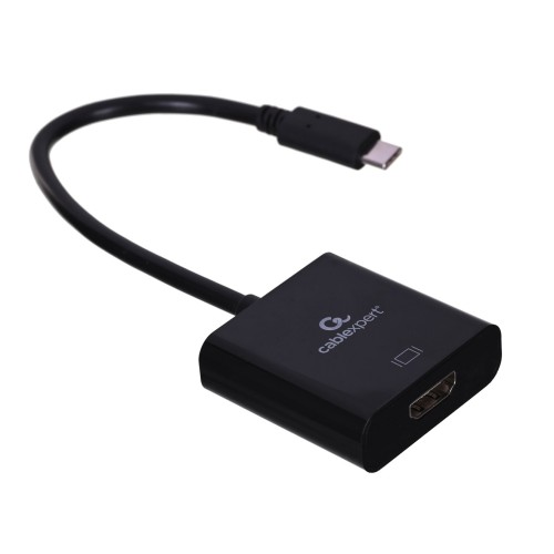 Gembird A-CM-HDMIF-03 USB graphics adapter 3840 x 2160 pixels Black Gembird A-CM-HDMIF-03 USB graphics adapter 3840 x 2160 pixels Black
