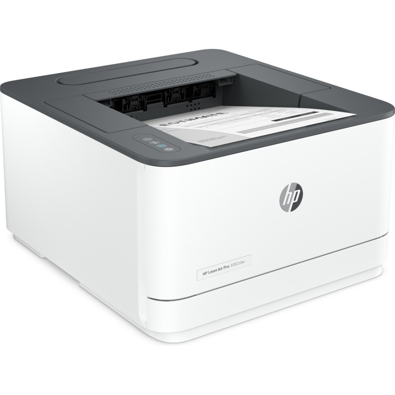 HP LaserJet Pro 3002dw Printer, Black and white, Printer for Small medium business, Print, Dualband Wi-Fi; Strong Security; Energy Efficient; Fast first page out speeds; Two-sided printing; Roam HP LaserJet Pro 3002dw Printer, Black and white, Printer for Small medium business, Print, Dualband Wi-Fi; Strong Security; Energy Efficient; Fast first page out speeds; Two-sided printing; Roam