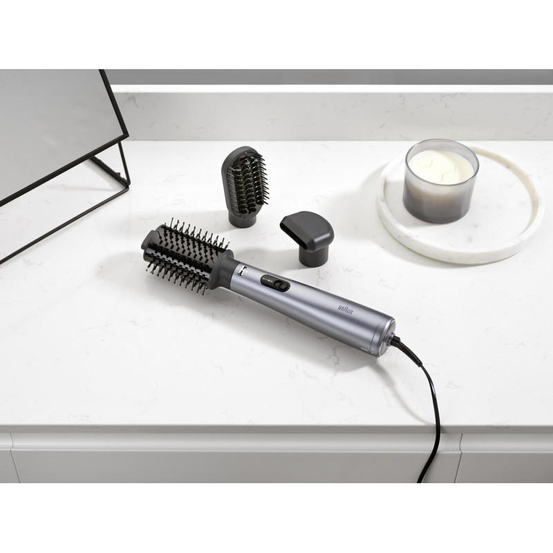 Braun AS 4.3 Hot air brush Black, Silver 1000 W 2.2 m Braun AS 4.3 Hot air brush Black, Silver 1000 W 2.2 m