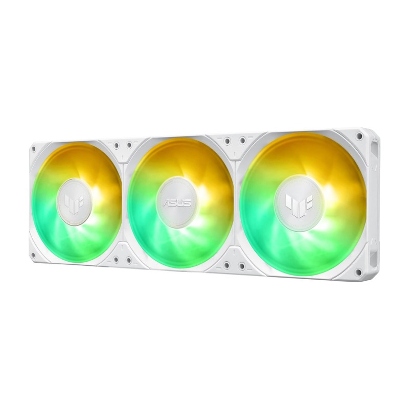 ASUS TUF Gaming LC III 360 ARGB LCD White Edition Processor All-in-one liquid cooler 12 cm 1 pc(s) ASUS TUF Gaming LC III 360 ARGB LCD White Edition Processor All-in-one liquid cooler 12 cm 1 pc(s)