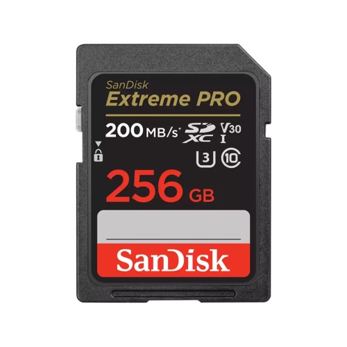 SanDisk Extreme PRO 256 GB SDXC UHS-I Class 10 SanDisk Extreme PRO 256 GB SDXC UHS-I Class 10