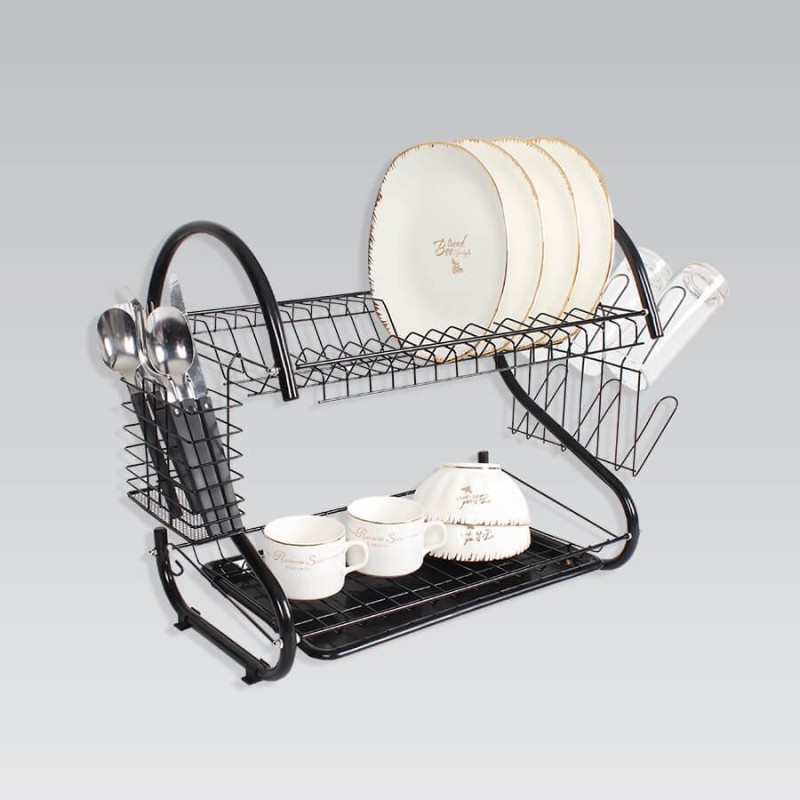 Black drying rack 43 cm MR-1025-43 Maestro Black drying rack 43 cm MR-1025-43 Maestro
