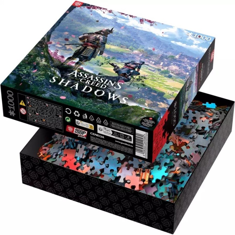Puzzle Good Loot Gaming Puzzle: Assassin's Creed Shadows Vista of Japan 1000 elementów Puzzle Good Loot Gaming Puzzle: Assassin's Creed Shadows Vista of Japan 1000 elementów