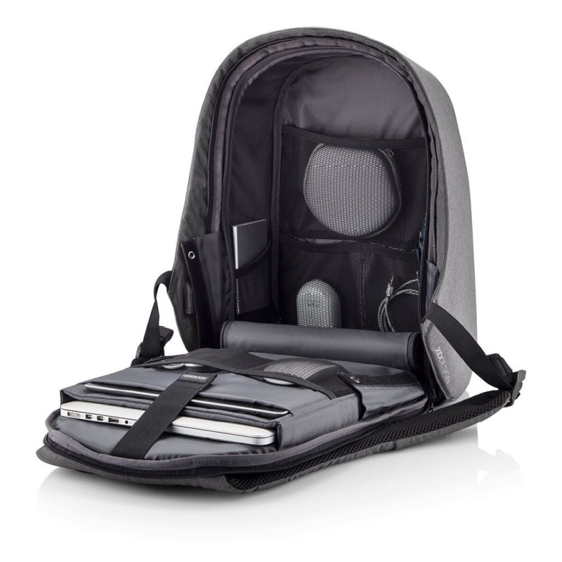 XD DESIGN ANTI-THEFT BACKPACK BOBBY HERO SMALL GREY P/N: P705.702 XD DESIGN ANTI-THEFT BACKPACK BOBBY HERO SMALL GREY P/N: P705.702