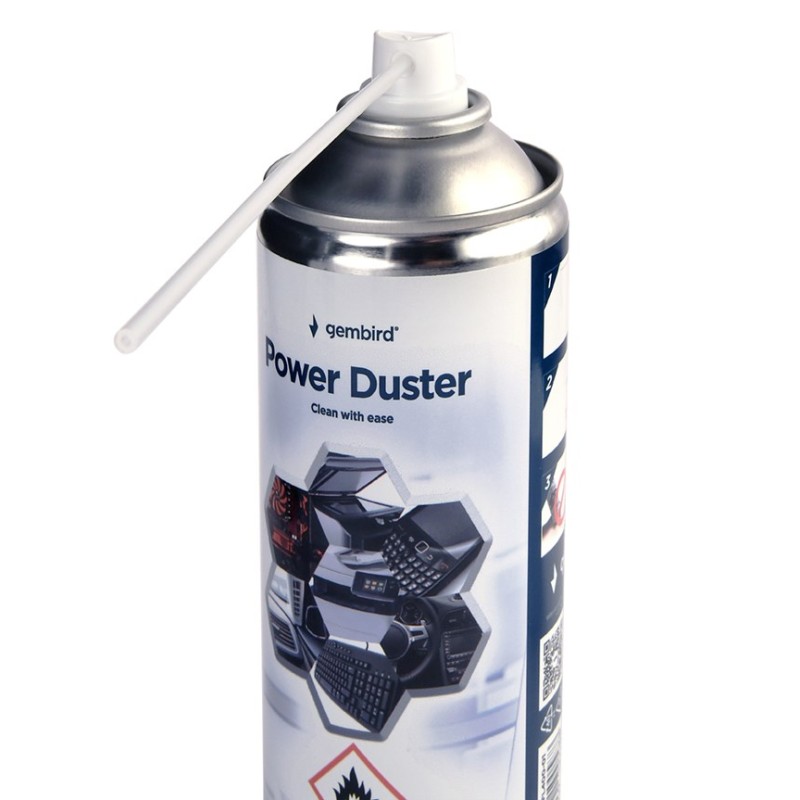 Gembird CK-CAD-FL400-01 compressed air duster 400 ml Gembird CK-CAD-FL400-01 compressed air duster 400 ml