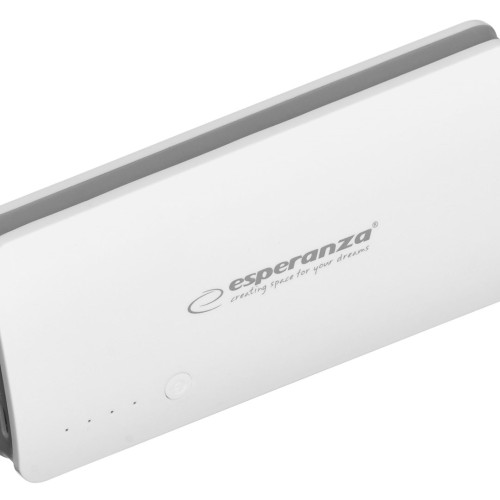 Esperanza EMP106WE Radium power bank Grey,White 8000 mAh Esperanza EMP106WE Radium power bank Grey,White 8000 mAh