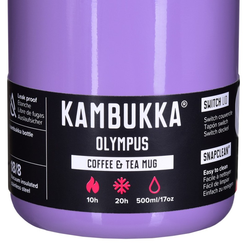 Kambukka Olympus Violet - thermal mug, 500 ml Kambukka Olympus Violet - thermal mug, 500 ml