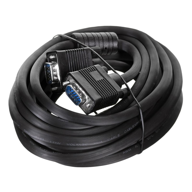 Gembird CC-PPVGA-5M-B VGA cable VGA (D-Sub) Black Gembird CC-PPVGA-5M-B VGA cable VGA (D-Sub) Black