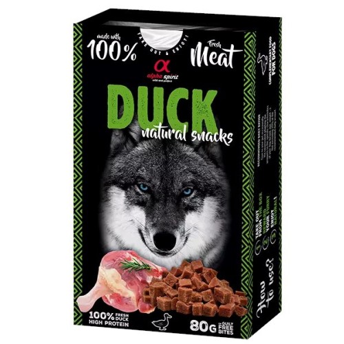 ALPHA SPIRIT Chicken natural snacks - treat for dogs - 80g