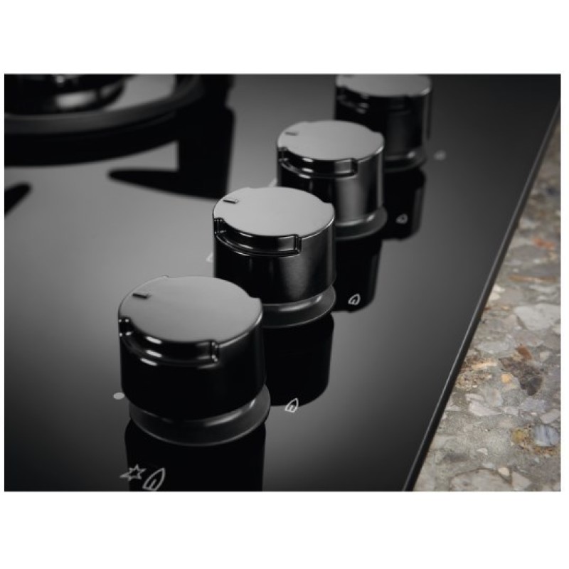 Electrolux EGG6407K Black Built-in 59 cm Gas 4 zone(s) Electrolux EGG6407K Black Built-in 59 cm Gas 4 zone(s)