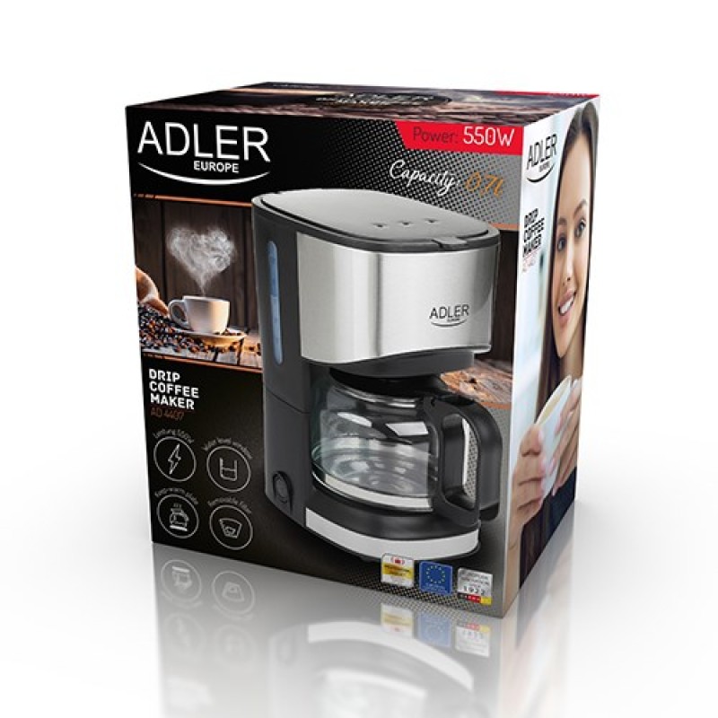 Adler AD 4407 coffee maker Semi-auto Drip coffee maker Adler AD 4407 coffee maker Semi-auto Drip coffee maker