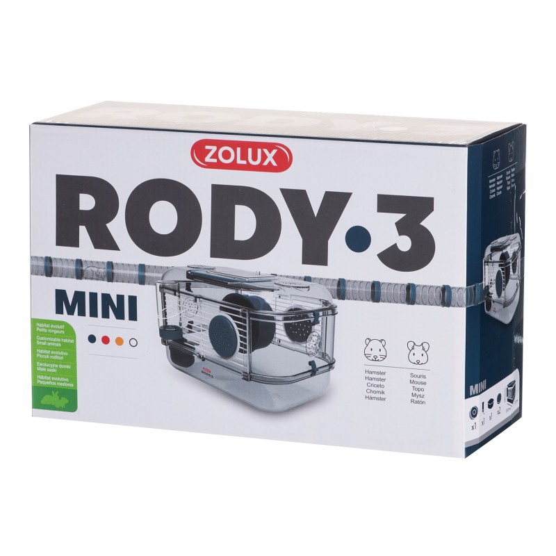 ZOLUX Rody 3 Mini Cage - Blue