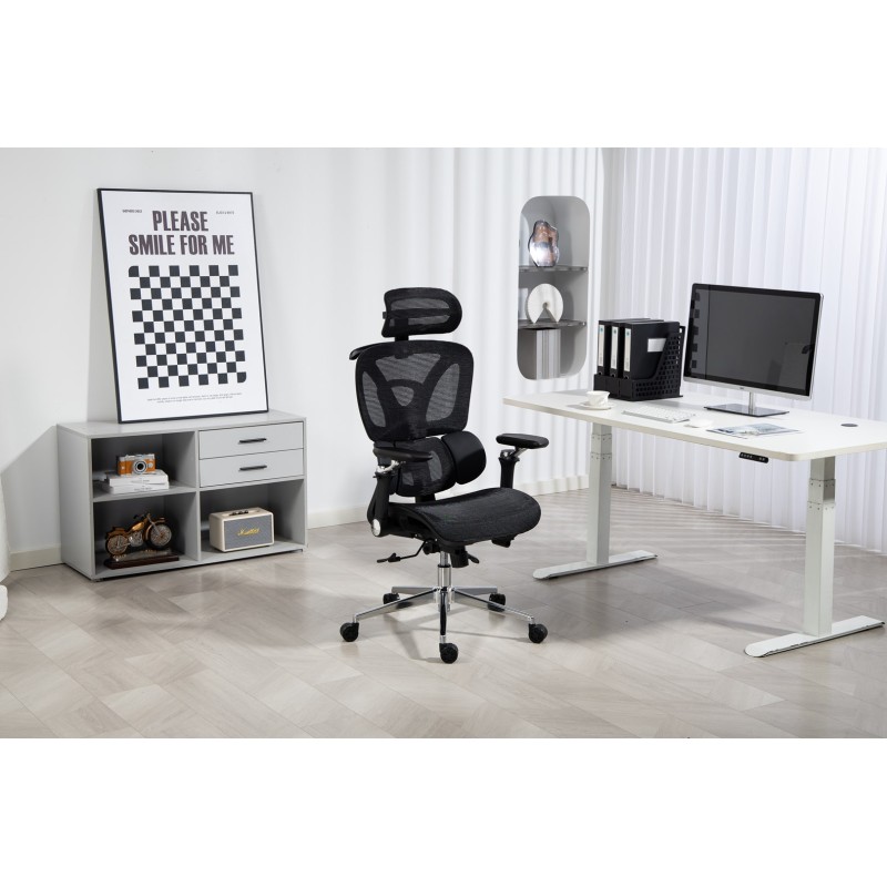 Activejet ergonomic office chair YK848 black Activejet ergonomic office chair YK848 black