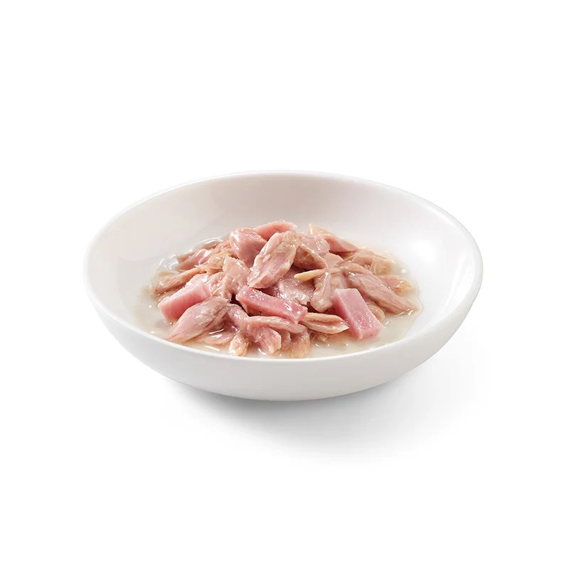 SCHESIR Tuna with ham in broth - wet cat food - 140g SCHESIR Tuna with ham in broth - wet cat food - 140g