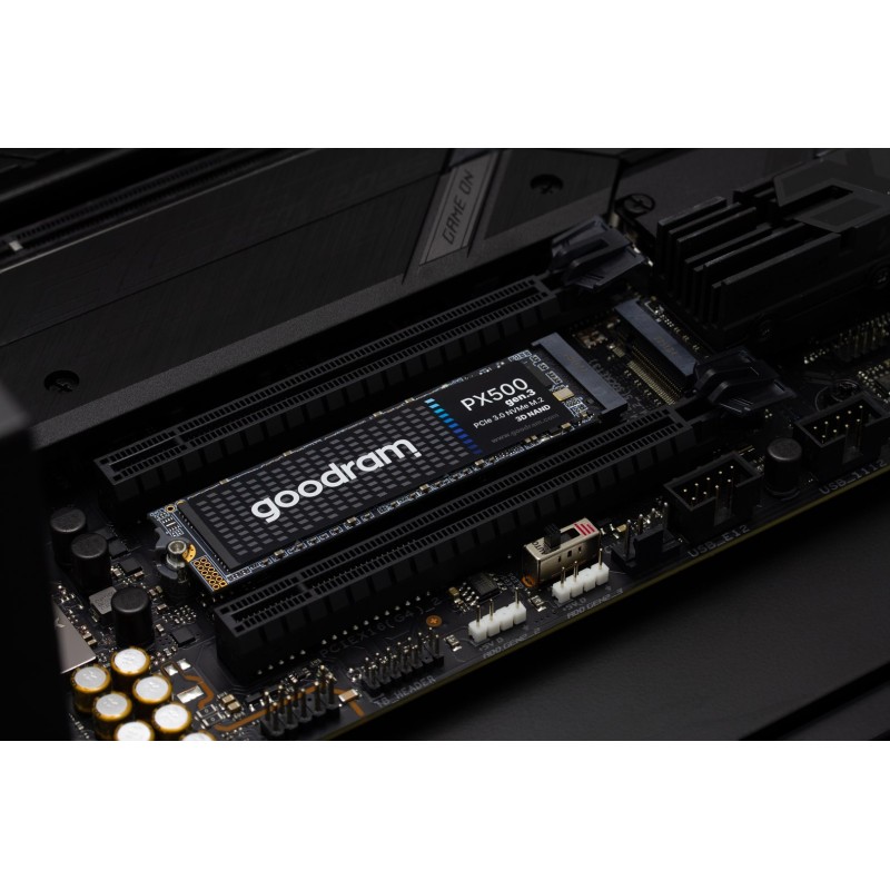 Goodram PX500 GEN.3 SSDPR-PX500-512-80-G3 internal solid state drive 512 GB M.2 PCI Express 3.0 NVMe 3D NAND Goodram PX500 GEN.3 SSDPR-PX500-512-80-G3 internal solid state drive 512 GB M.2 PCI Express 3.0 NVMe 3D NAND