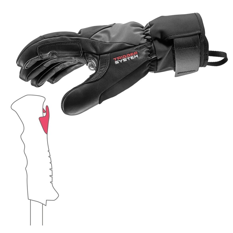 LEKI Hevon Thermo 3D - ski gloves, size 8.0 LEKI Hevon Thermo 3D - ski gloves, size 8.0