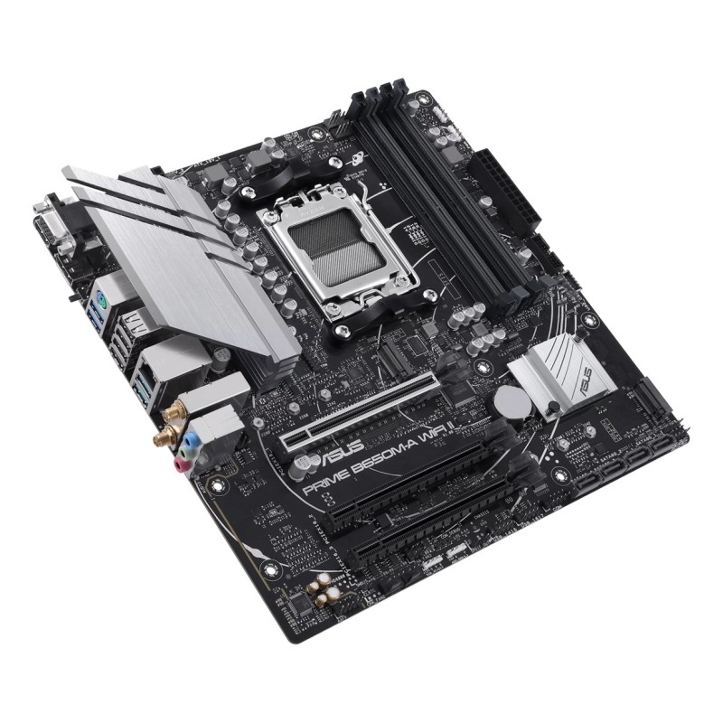 ASUS PRIME B650M-A WIFI II AMD B650 Socket AM5 micro ATX ASUS PRIME B650M-A WIFI II AMD B650 Socket AM5 micro ATX