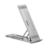 UNITEK FOLDABLE LAPTOP STAND WITH DOCKING STATION UNITEK FOLDABLE LAPTOP STAND WITH DOCKING STATION