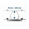 Gembird WM-70ST-01 TV mount 177.8 cm (70 Gembird WM-70ST-01 TV mount 177.8 cm (70