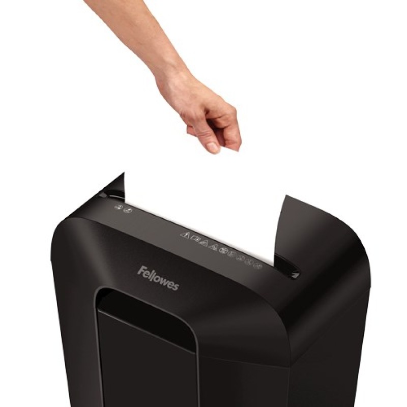 Fellowes Powershred LX41 paper shredder Particle-cut shredding Black Fellowes Powershred LX41 paper shredder Particle-cut shredding Black