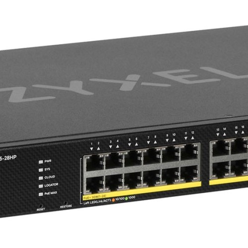 Zyxel XGS1935-28HP Managed L2+/L3 Gigabit Ethernet (10/100/1000)