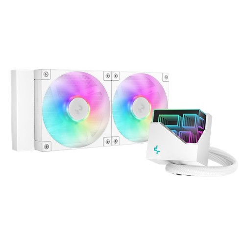 DeepCool LT240 Processor All-in-one liquid cooler 12 cm White 1 pc(s) DeepCool LT240 Processor All-in-one liquid cooler 12 cm White 1 pc(s)