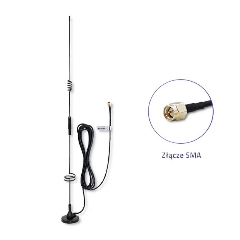 Qoltec 57035 GSM Antenna 600-2700 MHz LTE | Indoor Qoltec 57035 GSM Antenna 600-2700 MHz LTE | Indoor