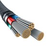 Baseus Unbreakable USB A to USB C cable 2 m 100 W White Baseus Unbreakable USB A to USB C cable 2 m 100 W White