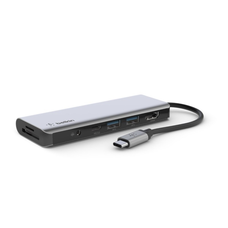 Belkin AVC009btSGY USB 3.2 Gen 1 (3.1 Gen 1) Type-C Silver Belkin AVC009btSGY USB 3.2 Gen 1 (3.1 Gen 1) Type-C Silver