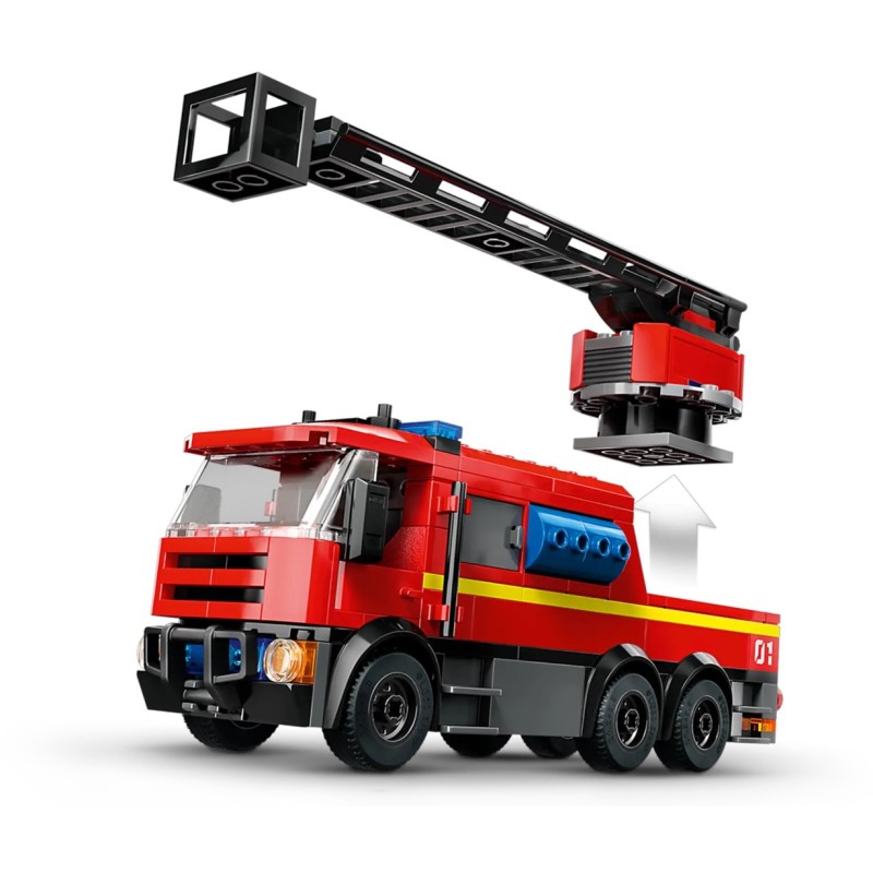 LEGO CITY 60414 FIRE STATION WITH FIRE TRUCK LEGO CITY 60414 FIRE STATION WITH FIRE TRUCK