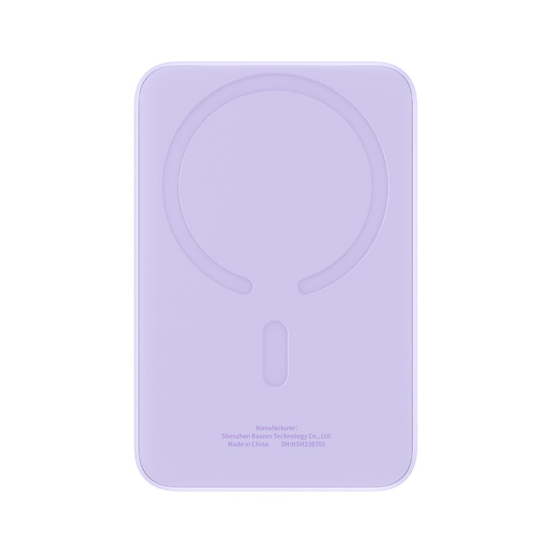 Baseus P10059001513-00 Lithium polymer (LiPo) power bank 10000 mAh Wireless charging Purple Baseus P10059001513-00 Lithium polymer (LiPo) power bank 10000 mAh Wireless charging Purple
